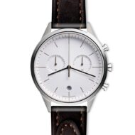 C39 Women’s chronograph watch in polished steel - Image 10